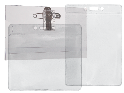 clear card holders